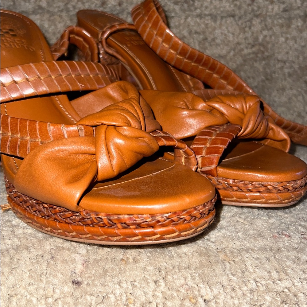 Brown Platform Sandals - Picture 5 of 6